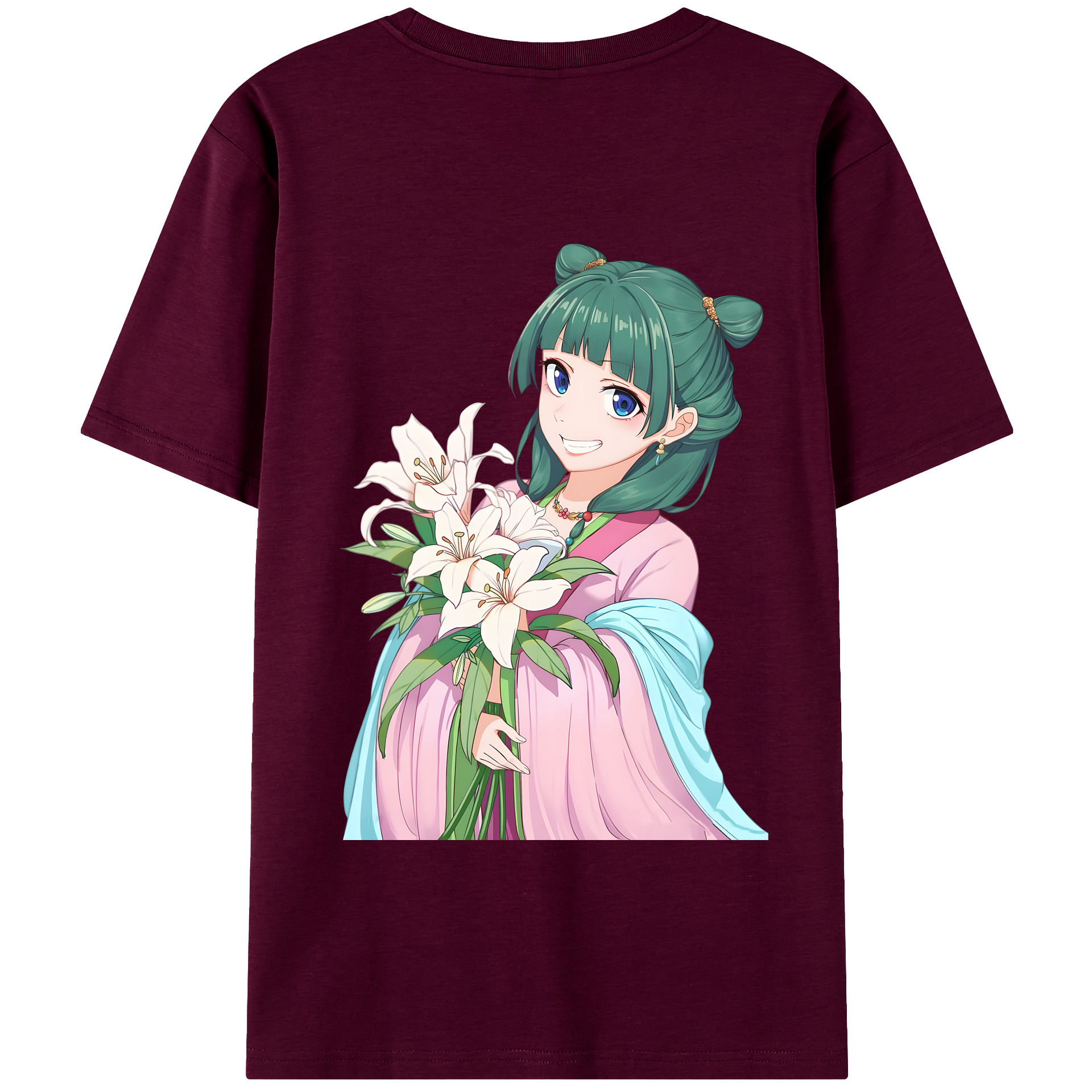（画像用） 薬屋のひとりごと The Apothecary Diaries レディース半袖Tシャツ(バックプリント)